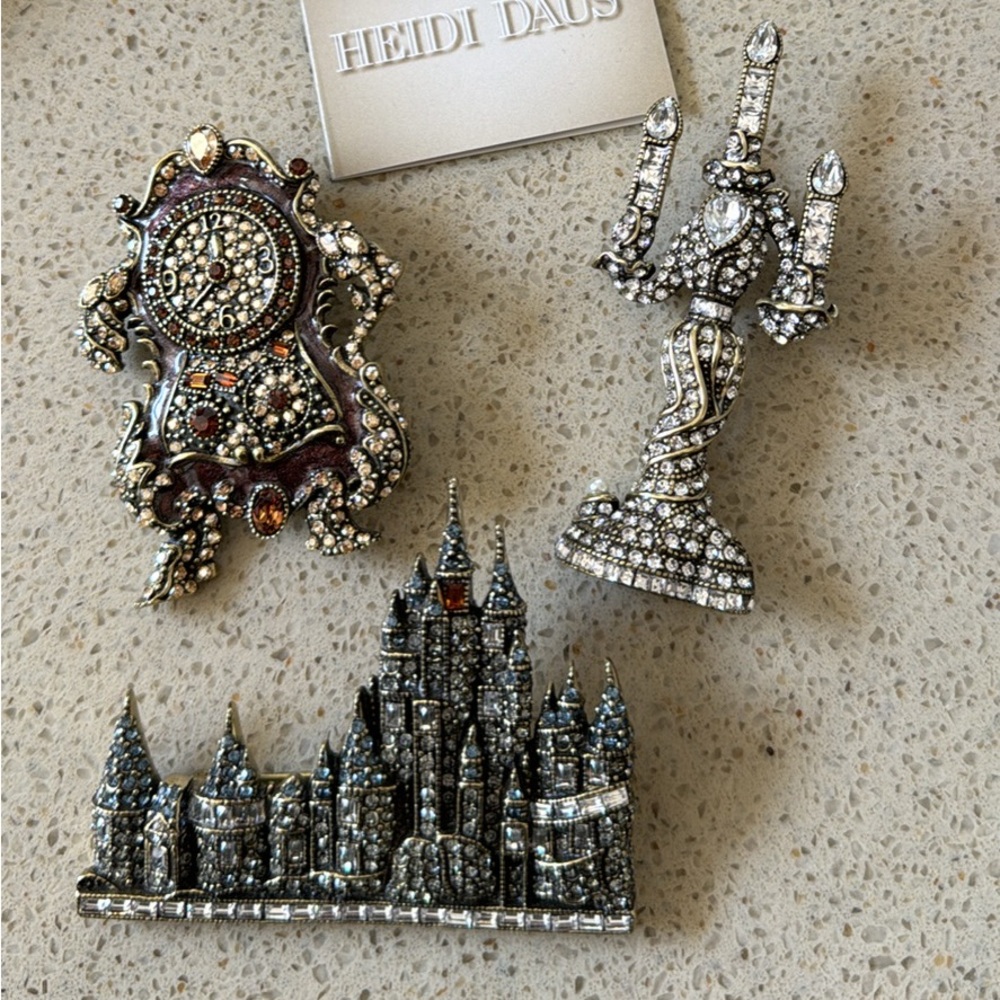 Heidi daus brooch trio